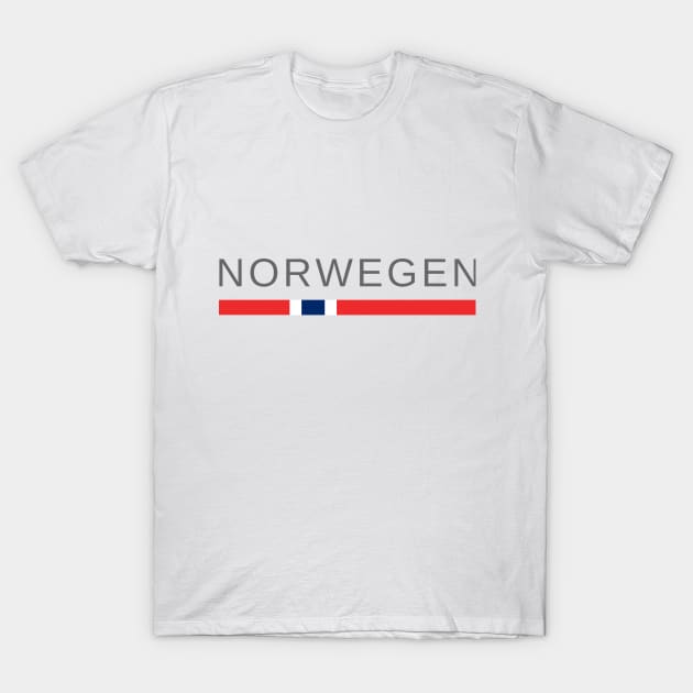 Norwegen T-Shirt by tshirtsnorway